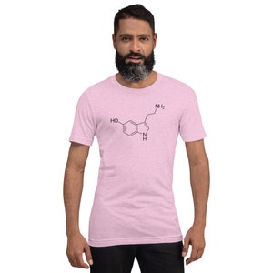 Serotonin (Black) Structural Formula