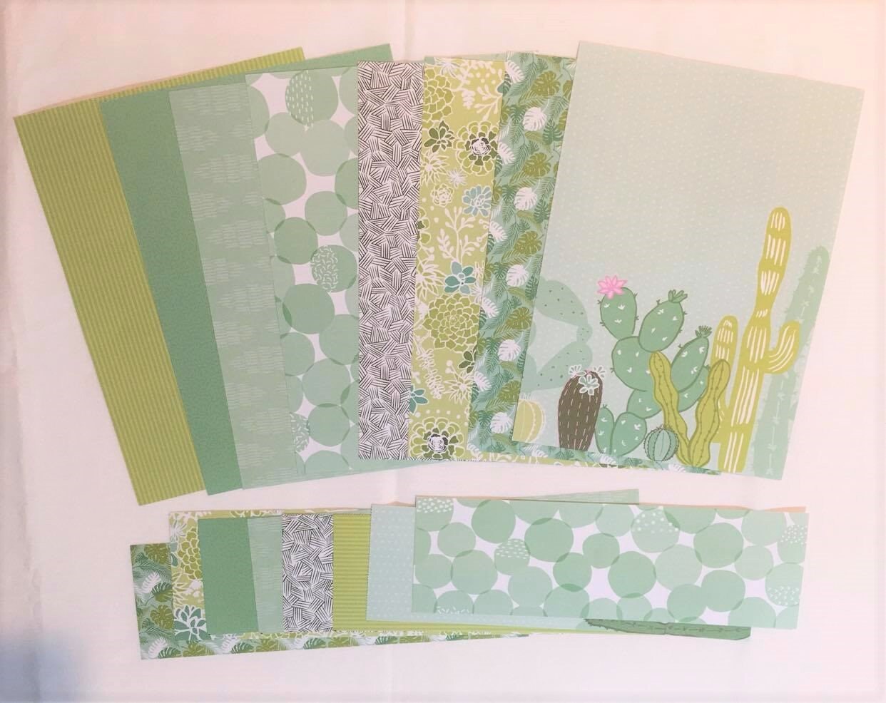 A4 Scrapbooking Papers with Offcuts Etsy Australia