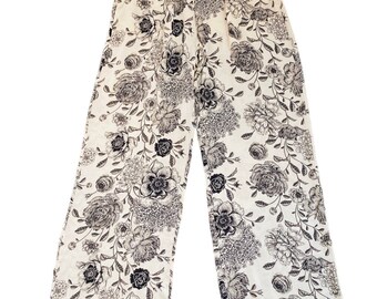 Elegante zomerbroek met jungleprint