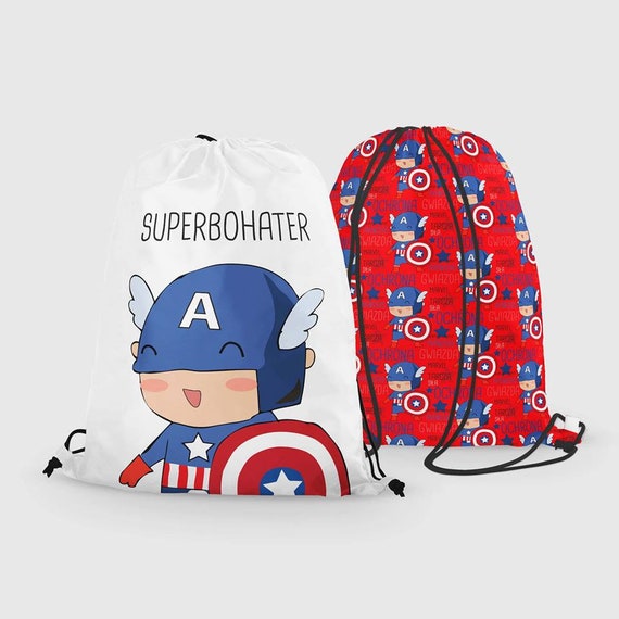 captain america gym bag