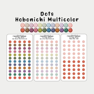 More Dots - Hobonichi Multicolor