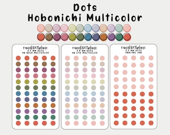 More Dots - Hobonichi Multicolor