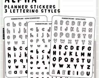 Alpha Stickers