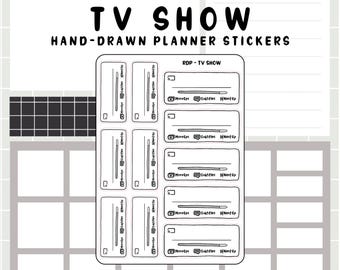 TV Show - tracker stickers
