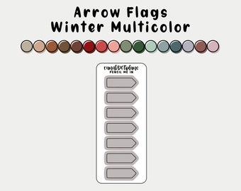 ARROW FLAGS - Winter Multicolor