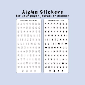 Alfastickers