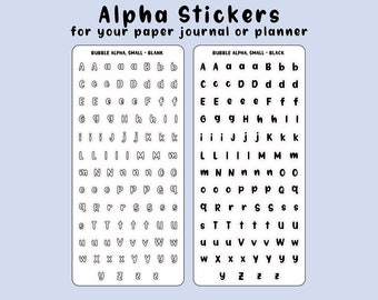 Alpha Stickers