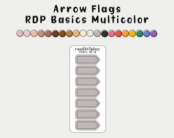 Banderas de flechas - RDP Basics Multicolor