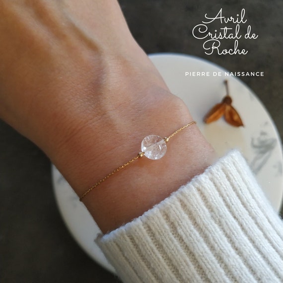 Retired - European Style Austrian Crystal April Birthstone Bracelet —  Beadaholique
