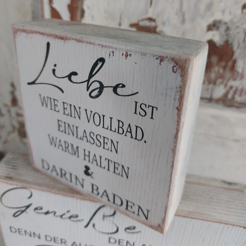 Holzbrett mit spruch Etsy.de
