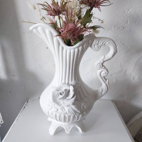 vintage Wasserkrug aus Porzellan * Vase *  shabby chic *