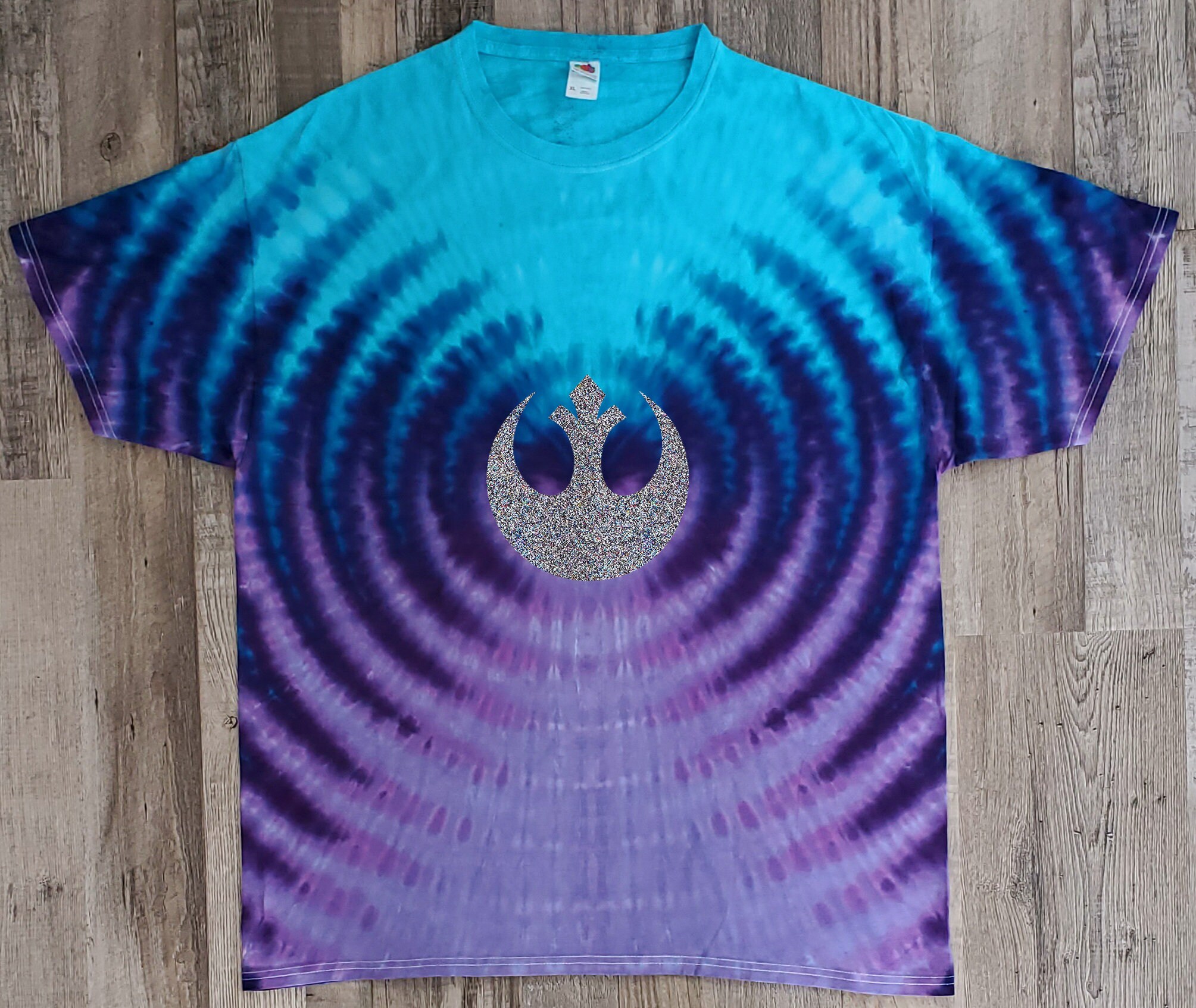 Glitter Star Wars Rebel Alliance Graphic Ripple Tie Dye - Etsy