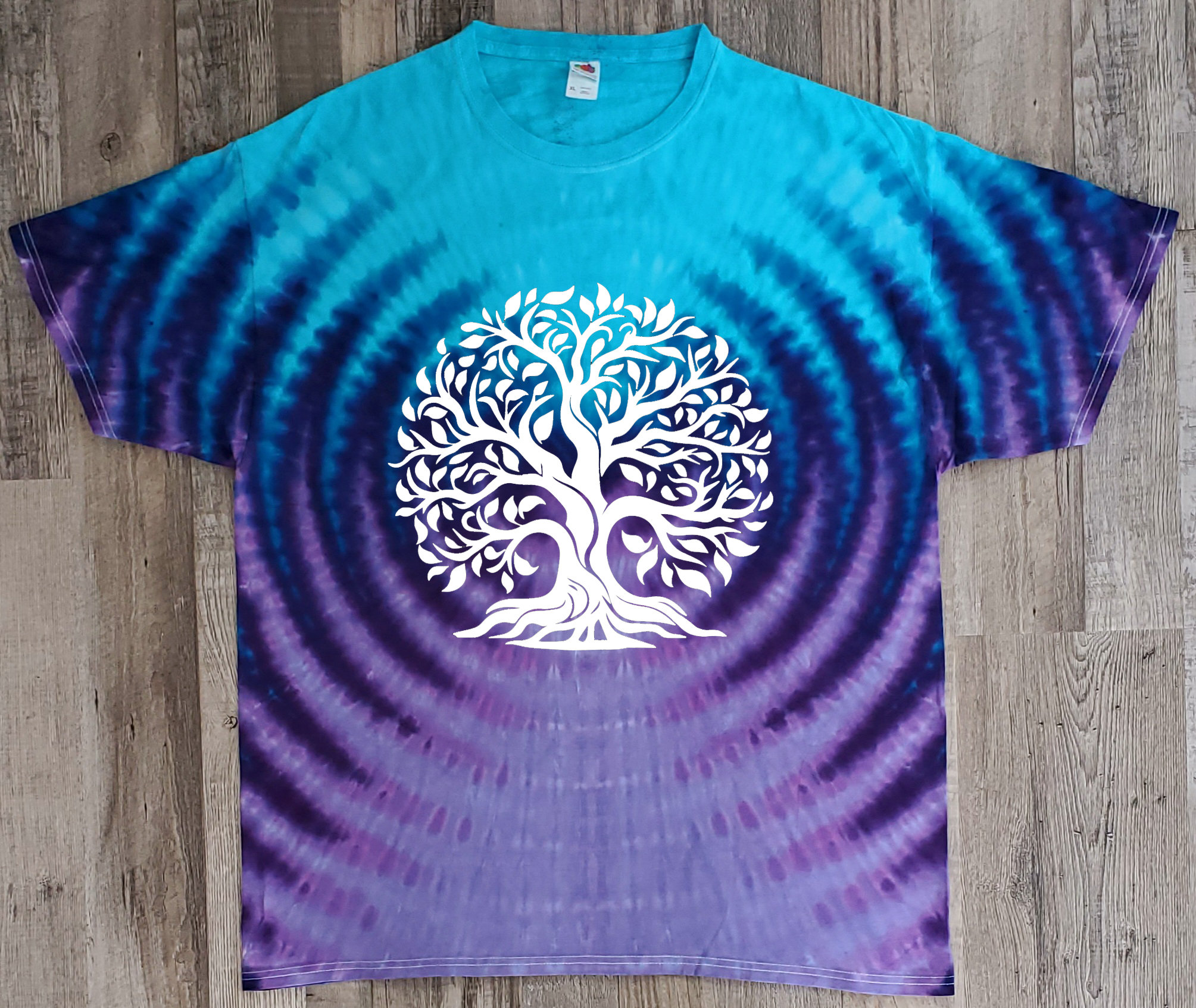 salsation ウェアーVTシャツ BROWN Tie-dye salsation ウェアーVTシャツ BROWN Tie-dye Salsation Wear V