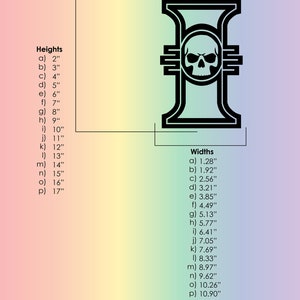 Warhammer 40k Cryptos Inquisition Skull Decal image 3