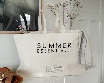Summer / Beach Bag Personalized / Beach Bag XXL with name