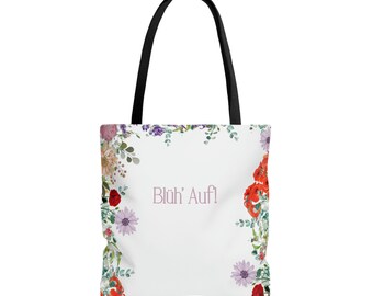 Spring fever - bloom! - Shopping bag - Shopper - Cloth bag - Valentine's Day - Mother's Day - Wedding