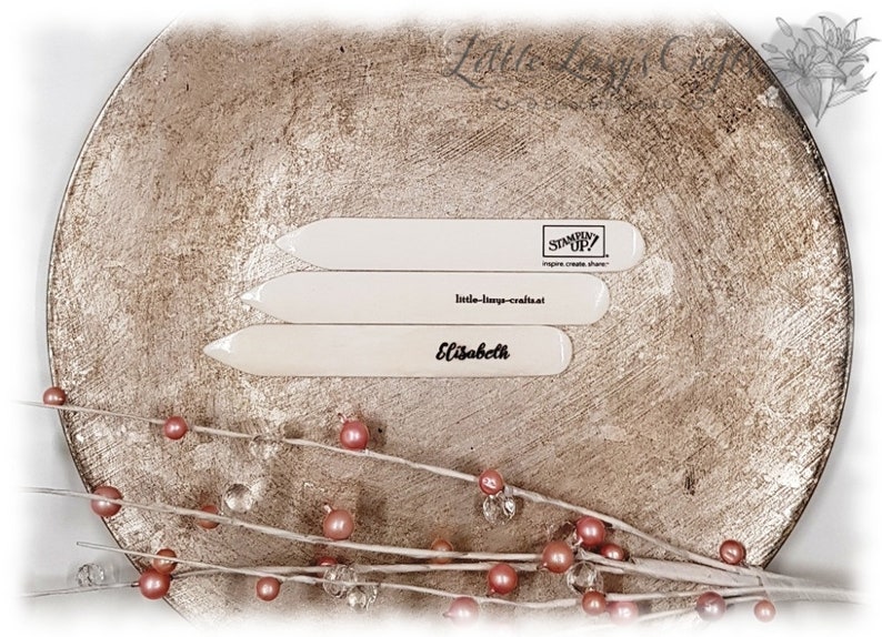 11,90EUR/Stk. personalisierte Stampin' Up Falzbeine/Bonefolder Bild 3