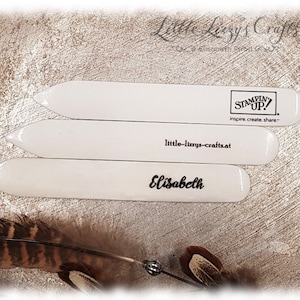 11,90EUR/Stk. personalisierte Stampin' Up Falzbeine/Bonefolder Bild 1