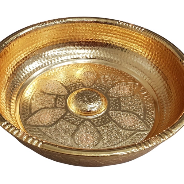 Turkish Handmade Authentic Turkish Bath Hamam tasi - SPA Bath Bowl, for home decoration, bathroom or gift