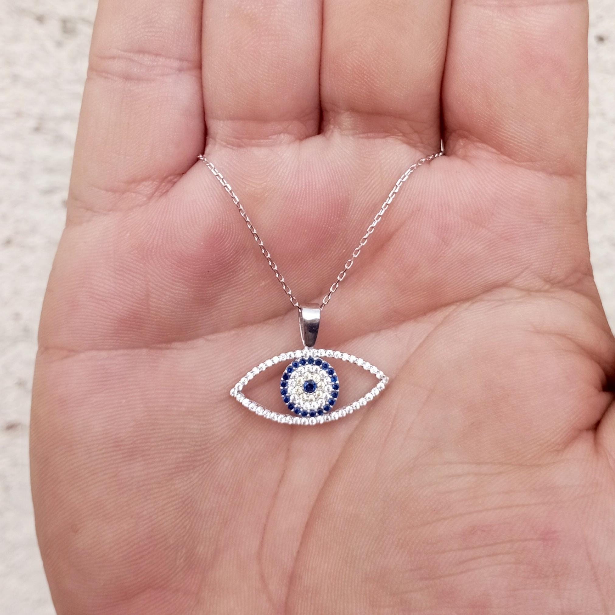 MYSTIC JEWELS - Collana in argento sterling 925, protettore del