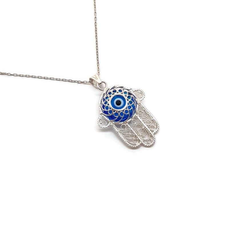MYSTIC JEWELS By Dalia - Collier En Argent Sterling 925 Avec œil En