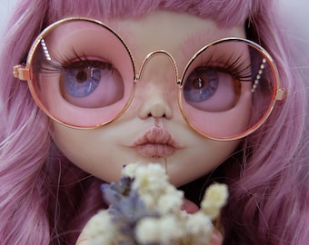SOLD!!  Paris - Custom Blythe Doll for Adoption - Handmade, pink
