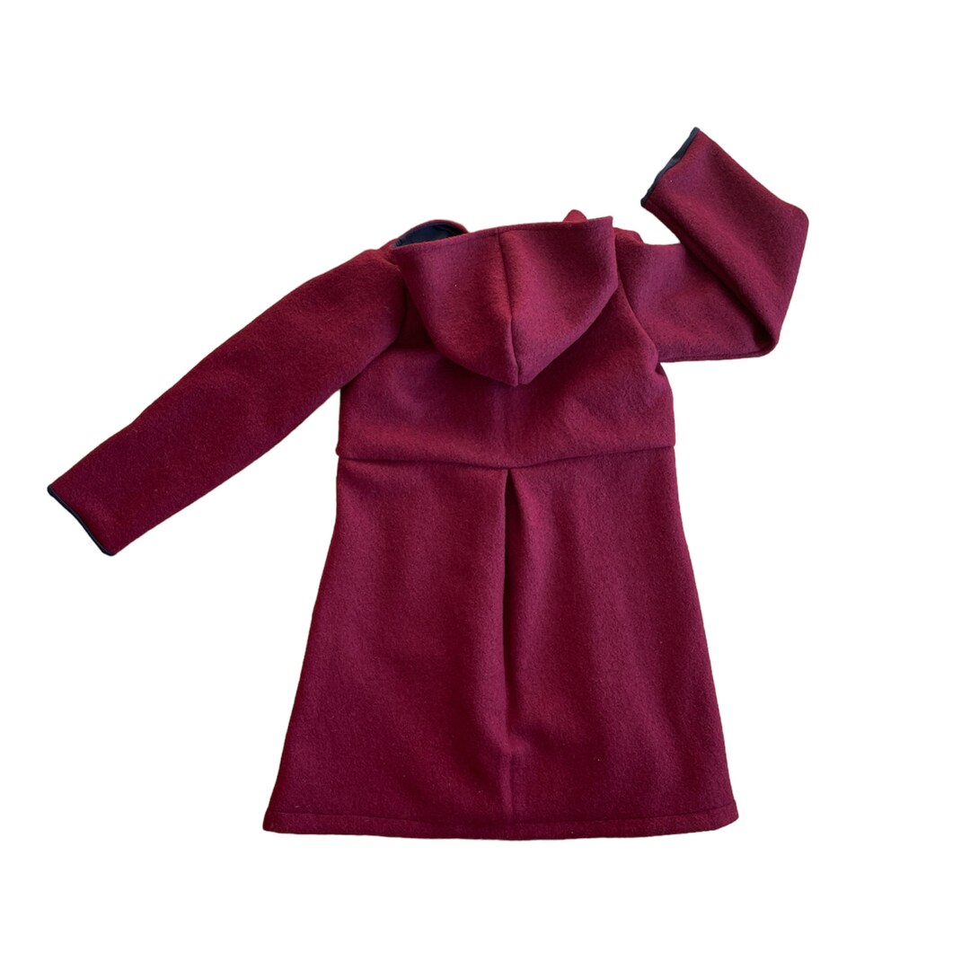 Fulled Wool Coat in Various Colors - Etsy