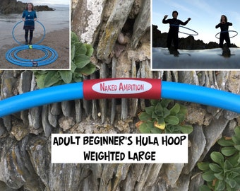Adult Beginner's hula hoop - LARGE Weighted