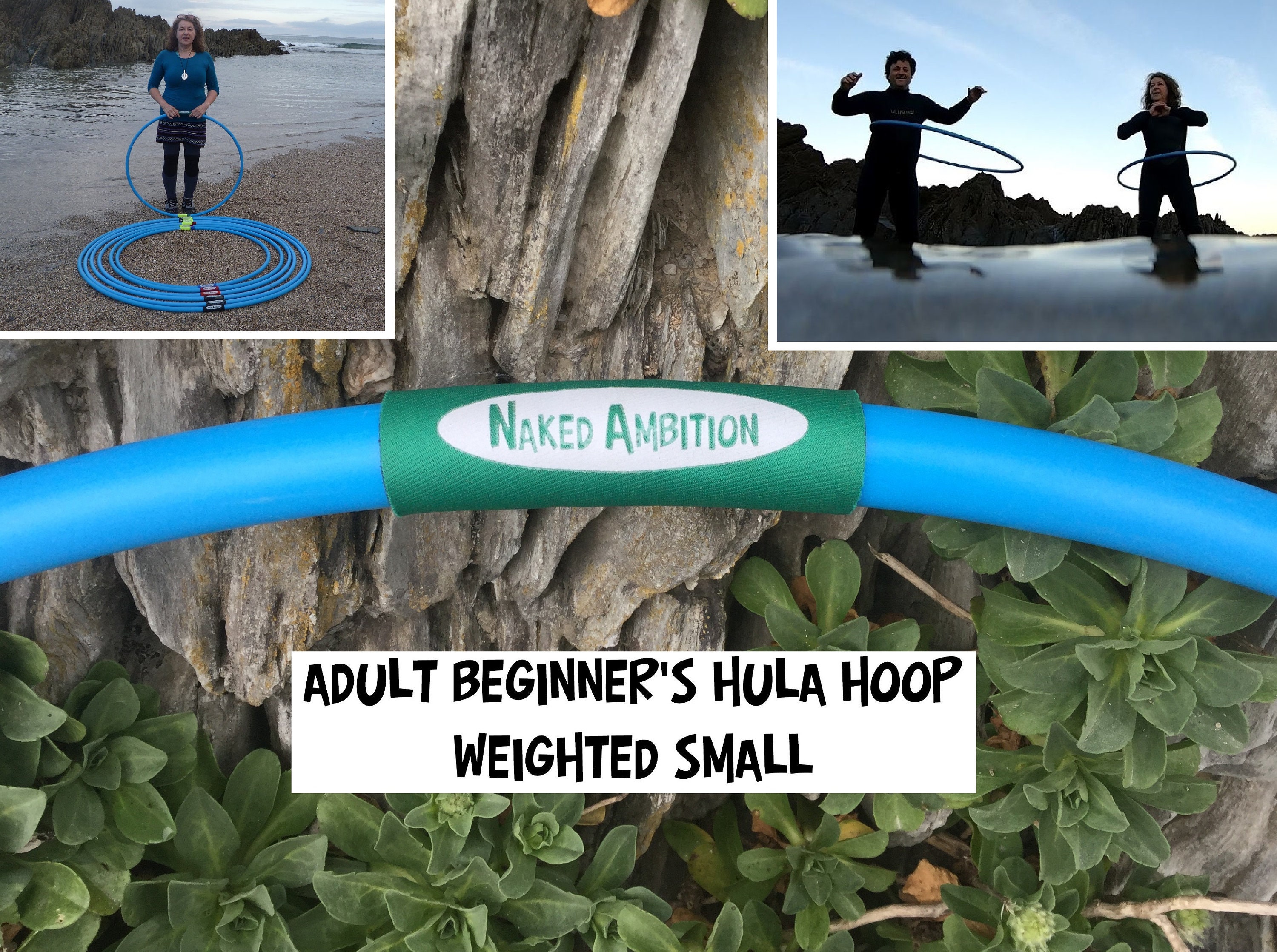 Adult Beginner s Hula Hoop SMALL Weighted Etsy UK