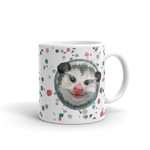 Happy Possum Tasse, Geschenk für Opossum Liebhaber, Love Opossums