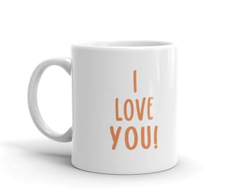 I Love You Chickadee Coffee Mug Gift for Mom Winter Birds Mug Gift for Aunt Gift for Sister Chickadee in Snow.