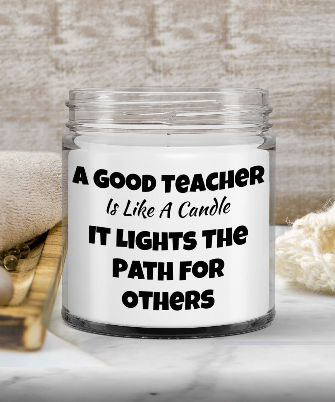 Teacher gift best teacher classroom decor teachers candle Etsy