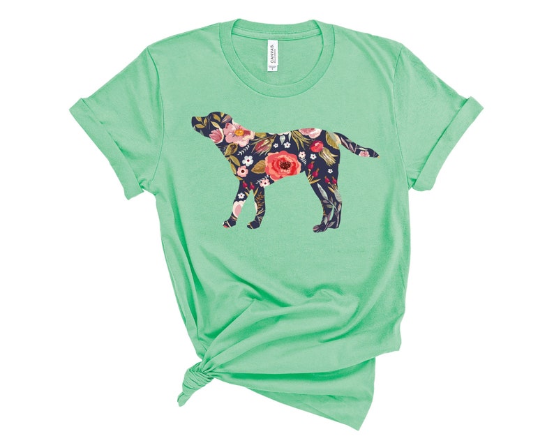 Labrador Retriever Mom Shirt Floral Labrador Retriever Shirt Etsy