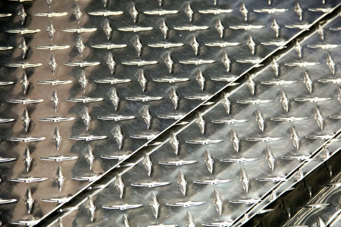 045 Aluminum Diamond Plate Sheet 24 x 48Checker Etsy