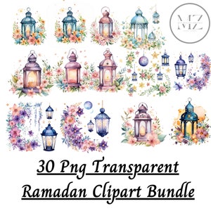 Aquarel Ramadan clipart. PNG-illustraties islamitische feestdag, Arabische dessertillustratie. Islamitische Kareem. Religie decor.