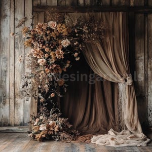 Floral Backgrounds Digital Backdrop Overlay 5 jpg Maternity Backdrop Digital Floral Overlays Newborn Studio Backdrop for Photoshop Overlays