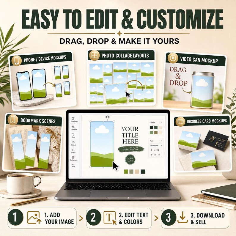 canva mockup bundle, editable mockup, etsy listing mockup, plr canva templates, mrr resell rights, book mockup canva, journal mockup canva, device mockup bundle, phone tablet mockup, printable mockup, planner mockup, canva bundle resell, course mockup canva