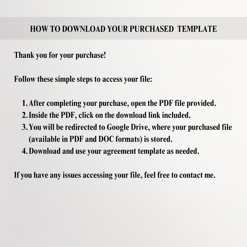 General Release of Liability Form: Editable DOC & PDF Template - Etsy