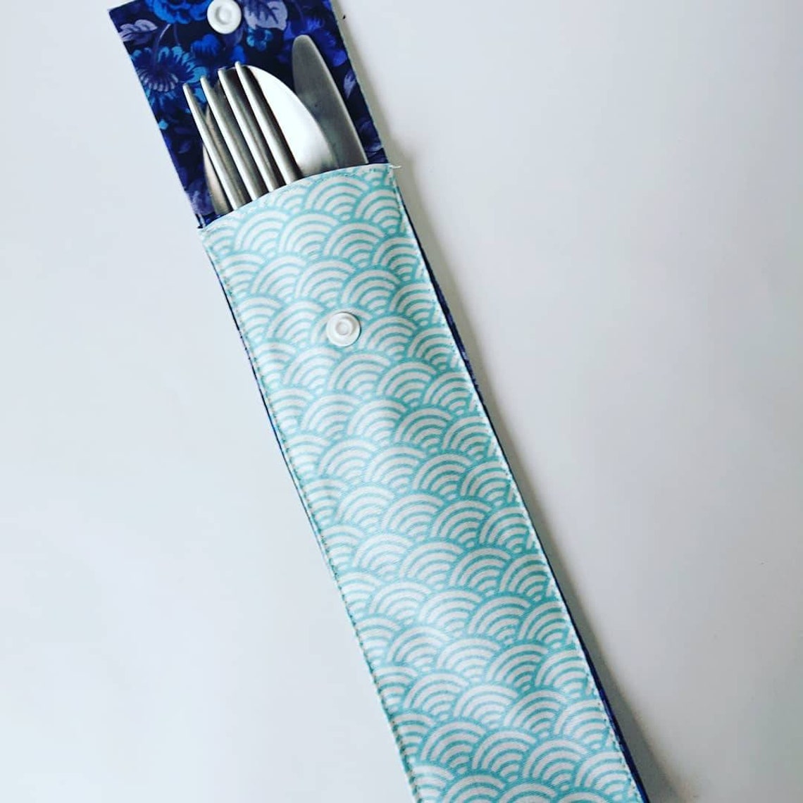 Bolsa de almacenamiento cubierta / caja de cubiertos | Etsy