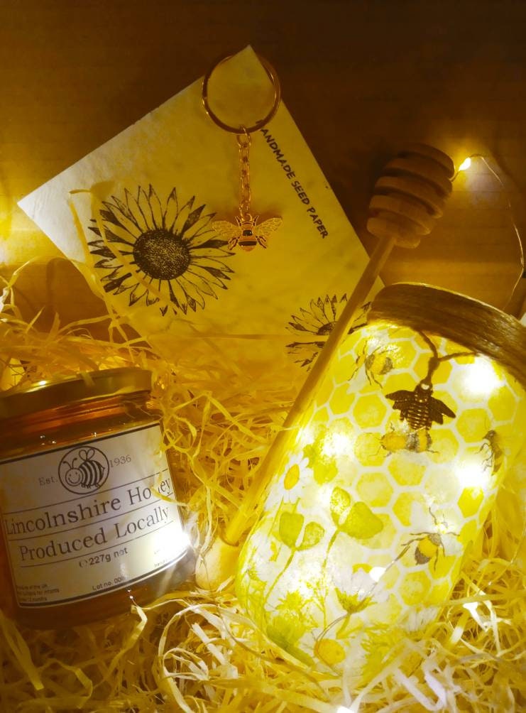 Box of Bees. All Things Bees. Perfect Bee Gift Set Hamper for Etsy UK
