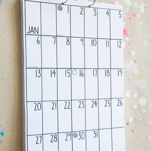 Wandkalender 2024 / 2025 Bild 3