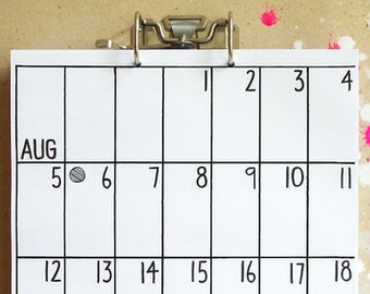 planner May 2026 - Oct 2027