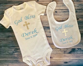 baptism onesie