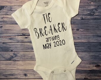 tie breaker onesie