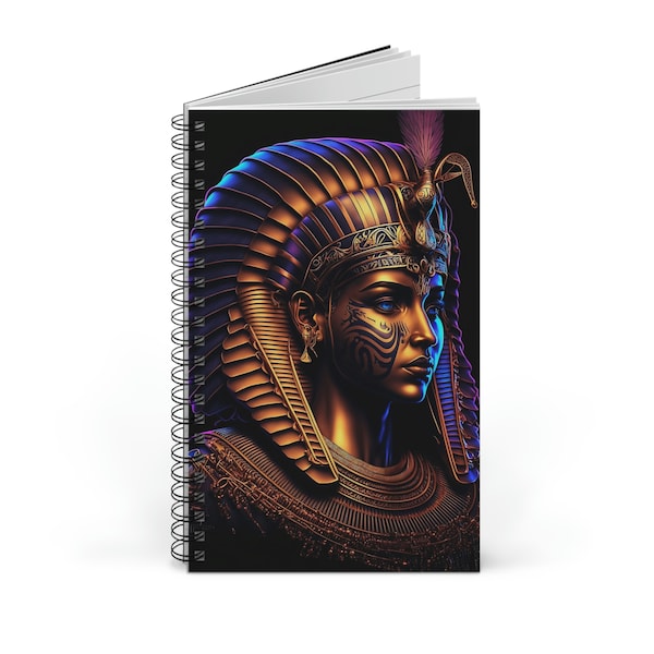 Notizbuch Ägypten Liniert Oder Blanko A5, Notizheft 160 Seiten 80 Blatt, Tagebuch, Ideenbuch, Schreibheft, Hausaufgabenheft, Schulheft