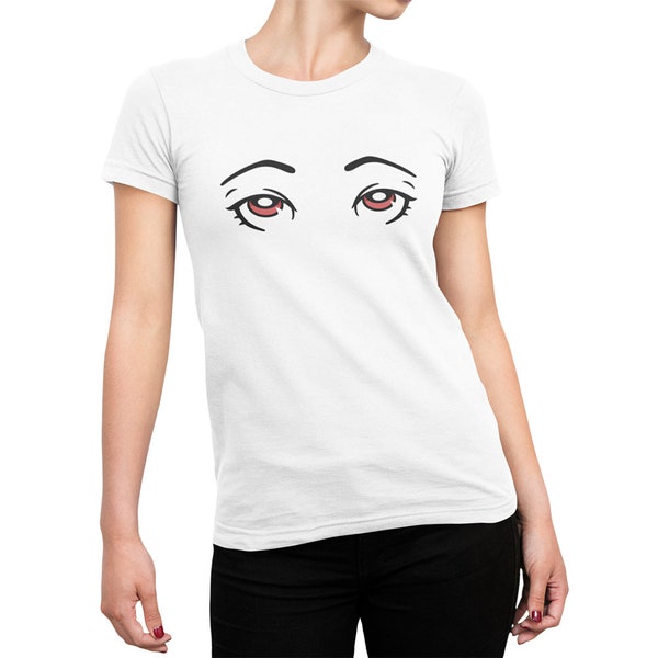 Anime Shirt Damen - Japan Ahegao Anime Merch - Manga Deko - Otaku Tshirt - Otaku Shirt - Anime Geschenk - Kawaii Shirt - Anime Mode