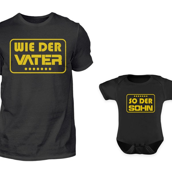 Vater Baby Partnerlook Set, Papa Baby Partnerlook, Vater Tochter Partnerlook, Baby, Lustiges Papa Baby Set, Papa Geschenk, Wie Der Vater