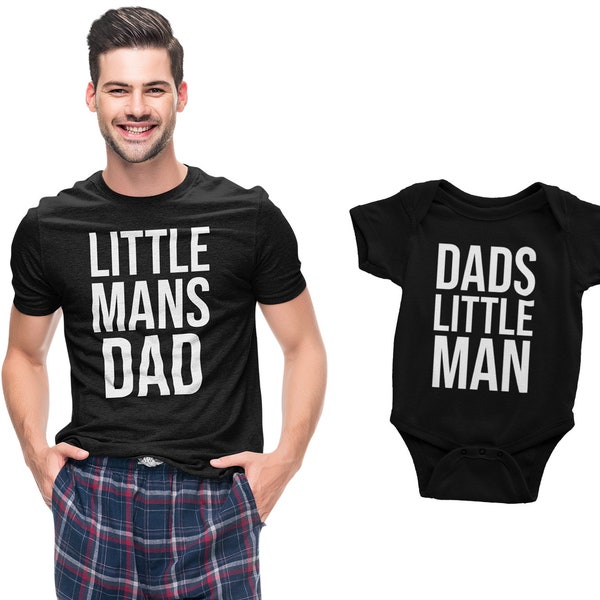 Vater Baby Partnerlook Set, Vater Sohn Partnerlook Set, Vater Tochter Partnerlook, Vater Baby Spruch, Papa Geschenk, Vatertag Set, Strampler