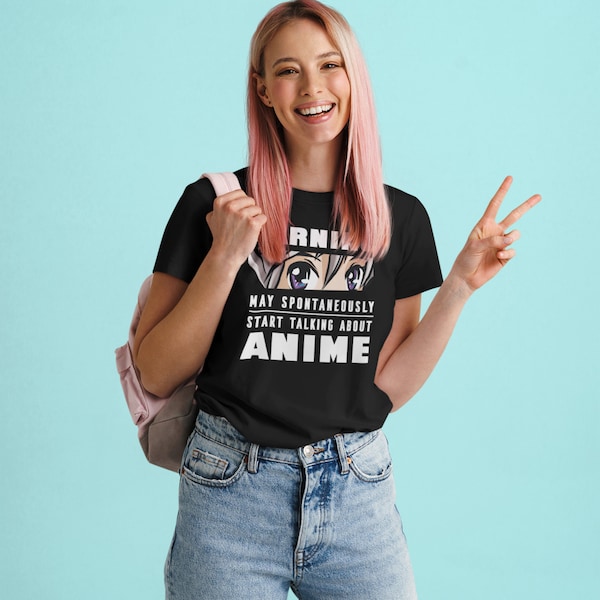 Anime Shirt Damen - Japan Spruch Anime Merch - Manga Deko - Otaku Tshirt - Otaku Shirt - Anime Geschenk - Kawaii Shirt - Anime Mode