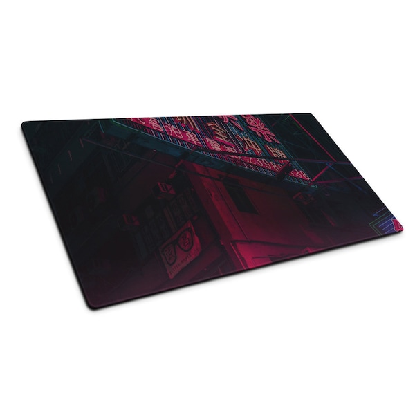 Tapis de souris XXL Gaming Table Pad pour clavier et souris 800 x 400 mm grand - Pad de bureau Fond antidérapant - Décoration de joueur